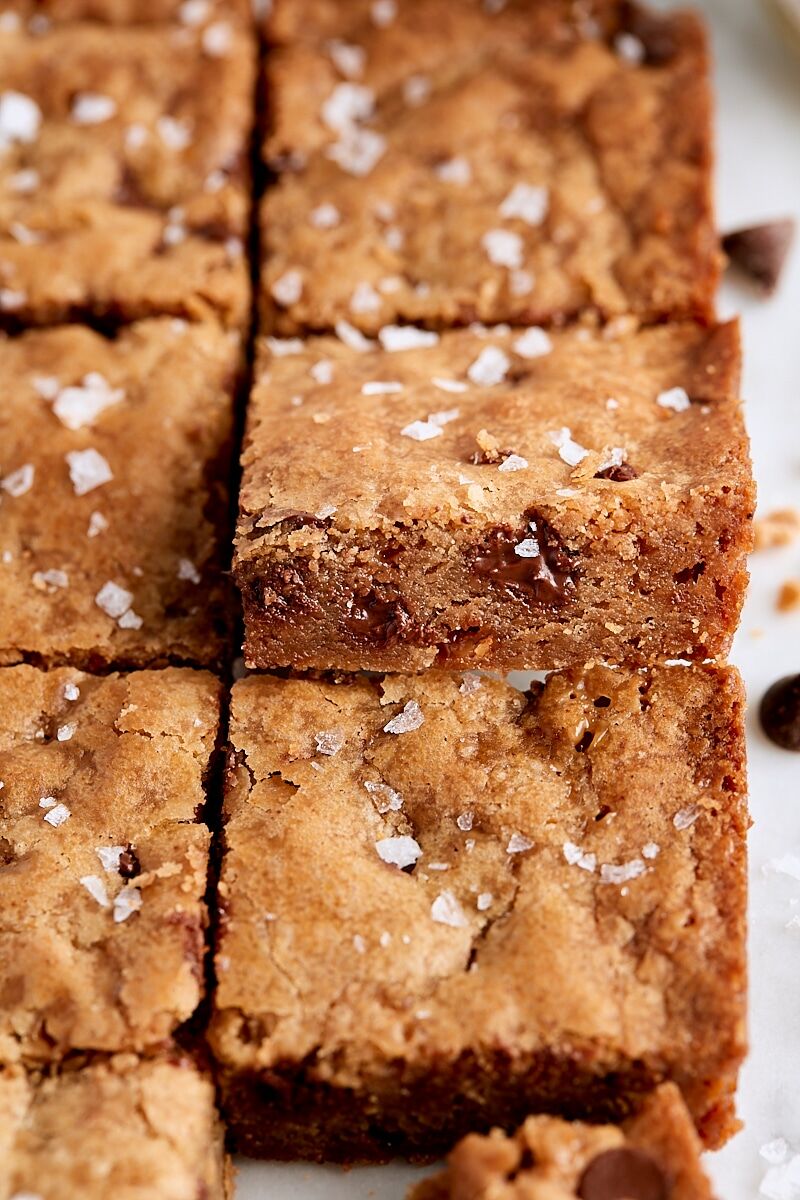 Chocolate Toffee Blondies
