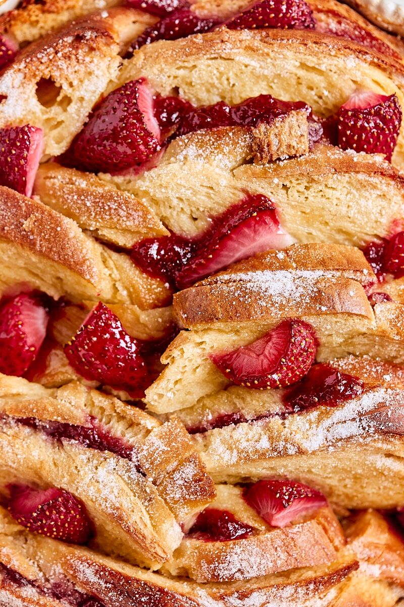 Baked Strawberry French Toast