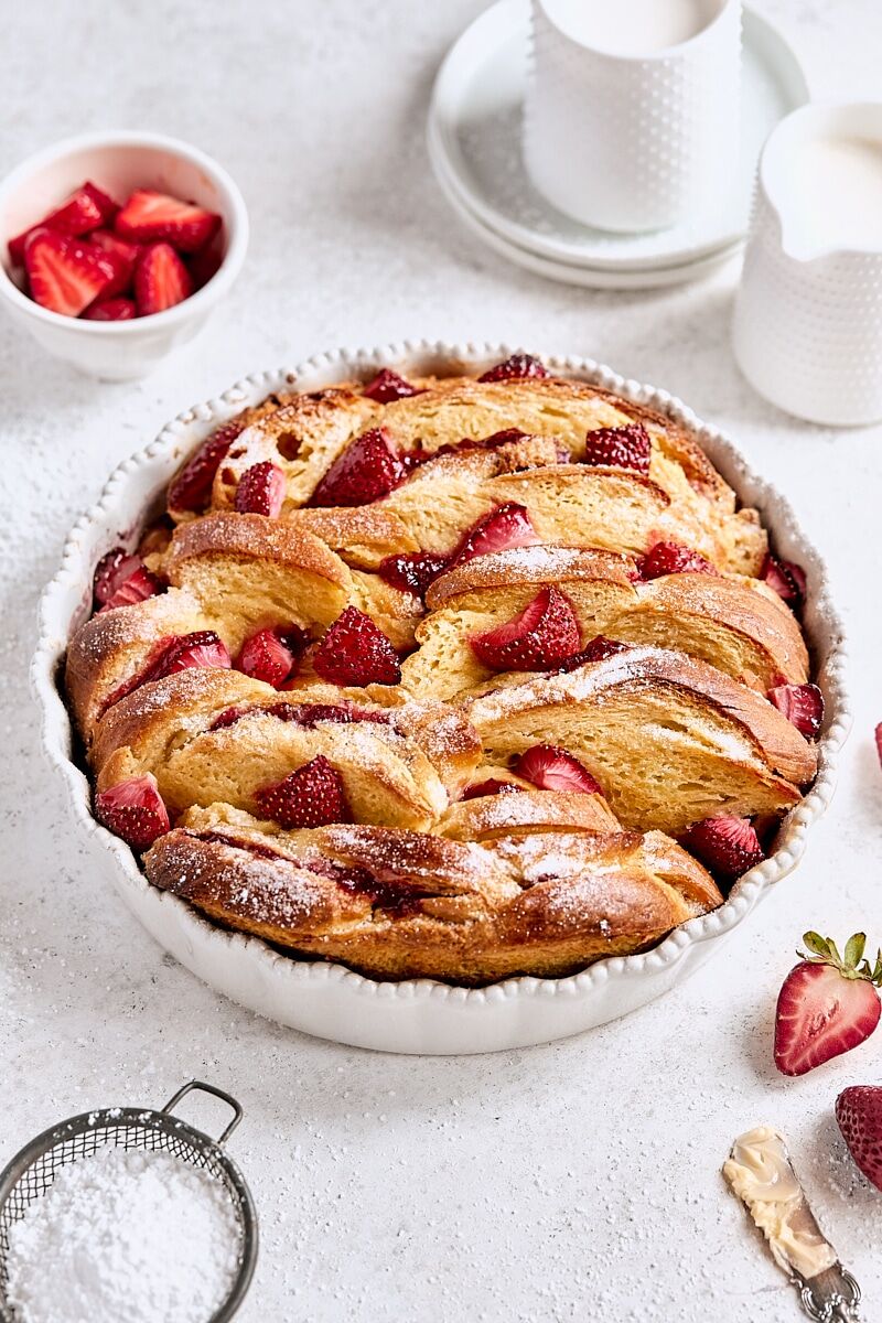 Baked Strawberry French Toast