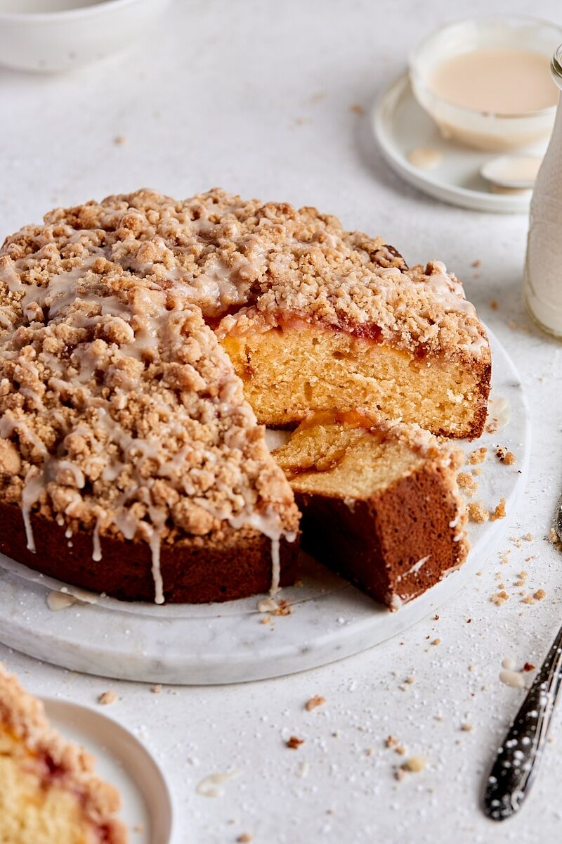 Peach Crumb Cake