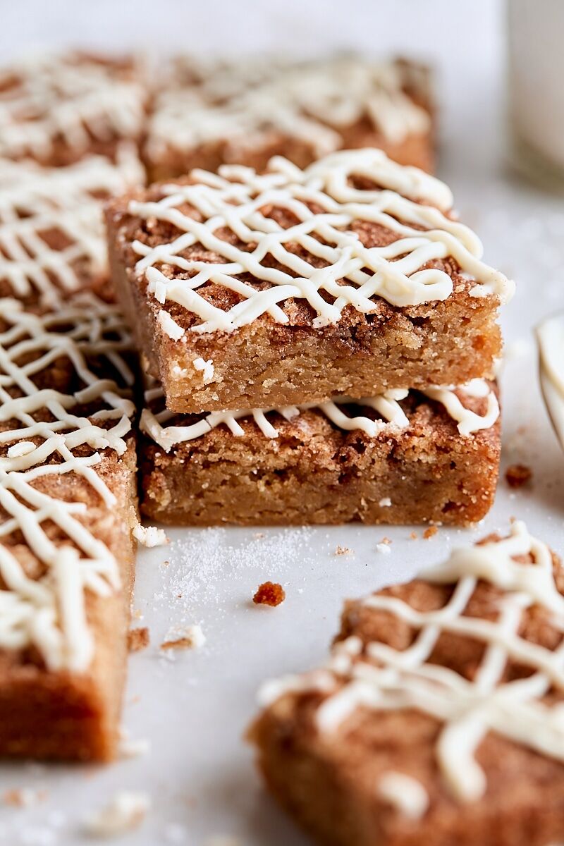 Snickerdoodle Blondies