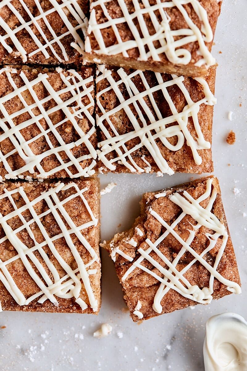 Snickerdoodle Blondies
