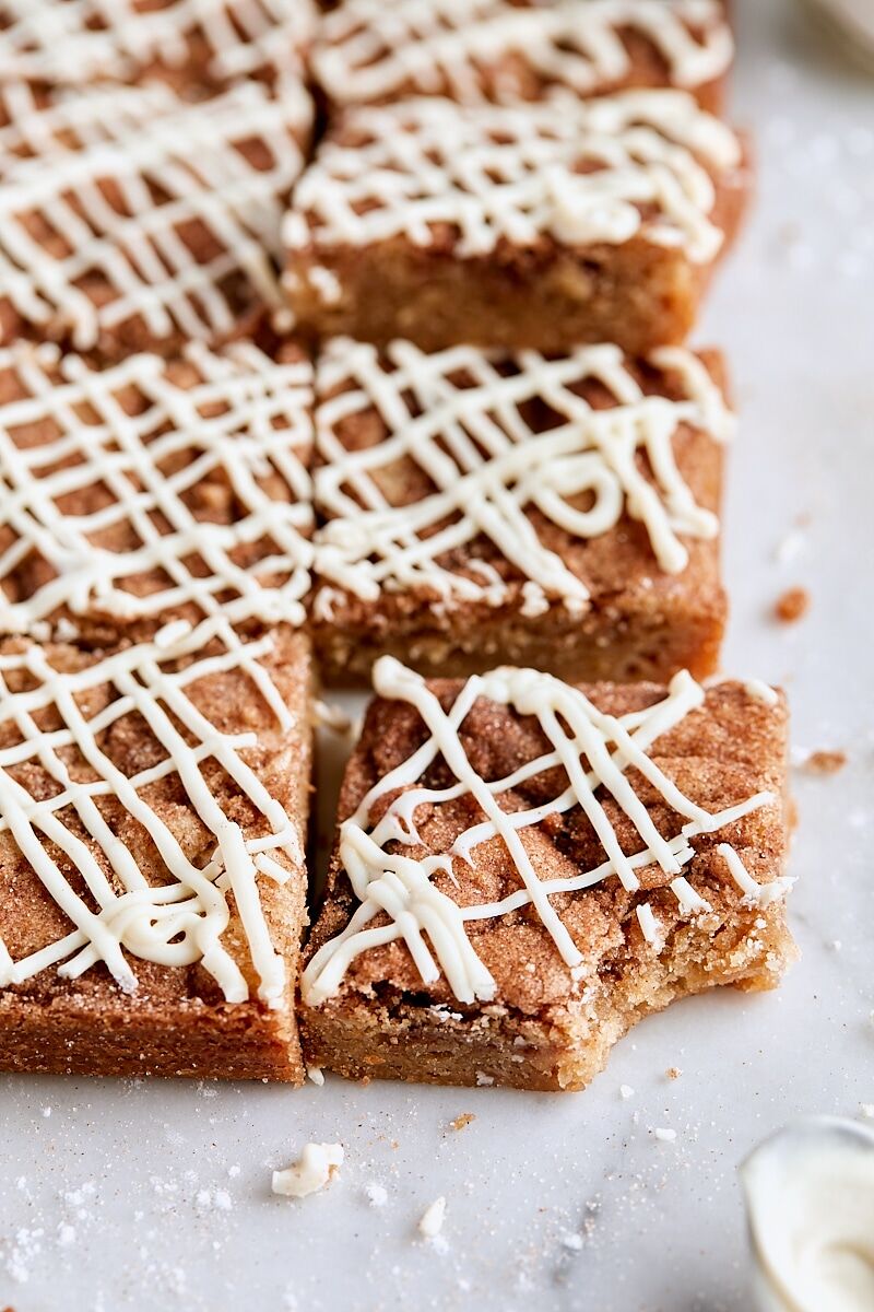 Snickerdoodle Blondies