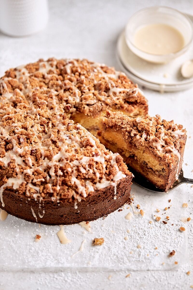 Classic Sour Cream Coffee Cake
