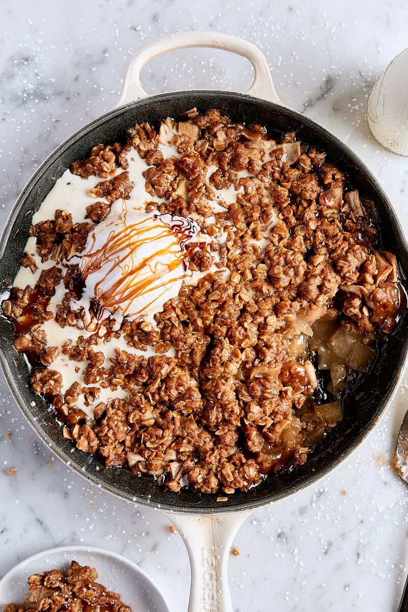 Skillet Apple Crisp Recipe