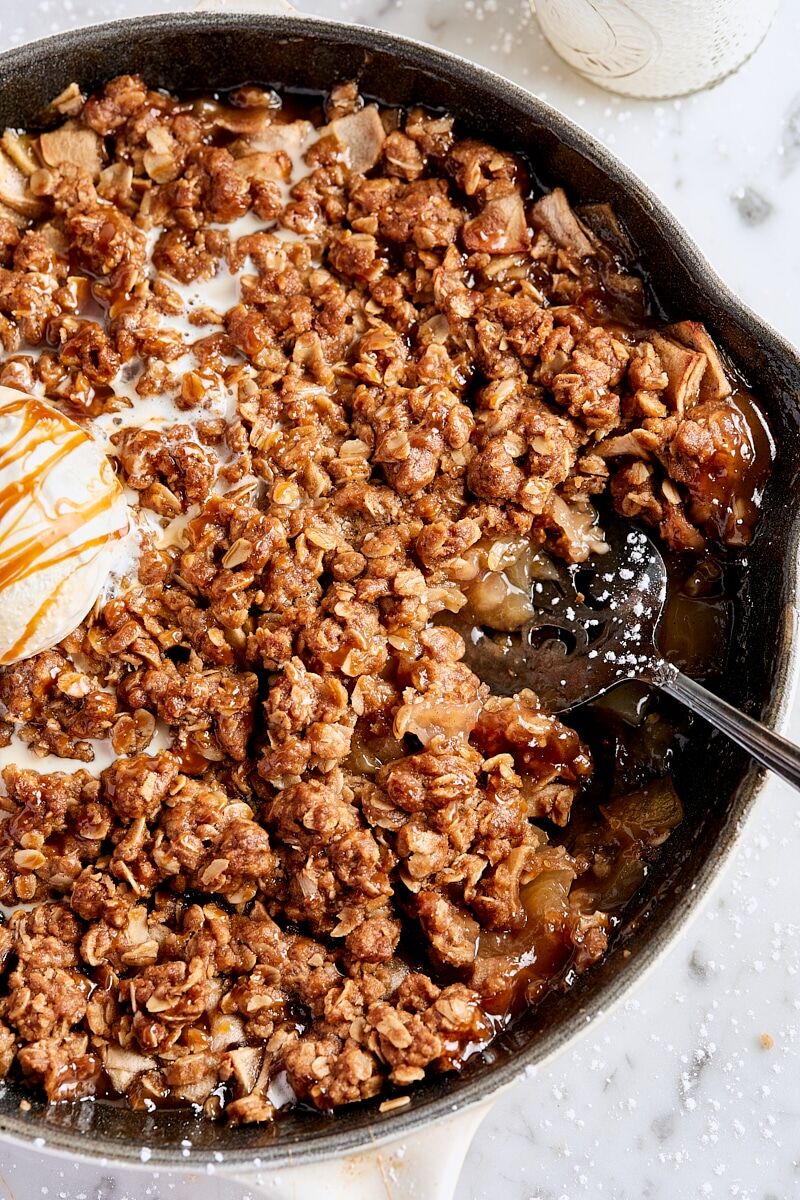 Skillet Apple Crisp Recipe