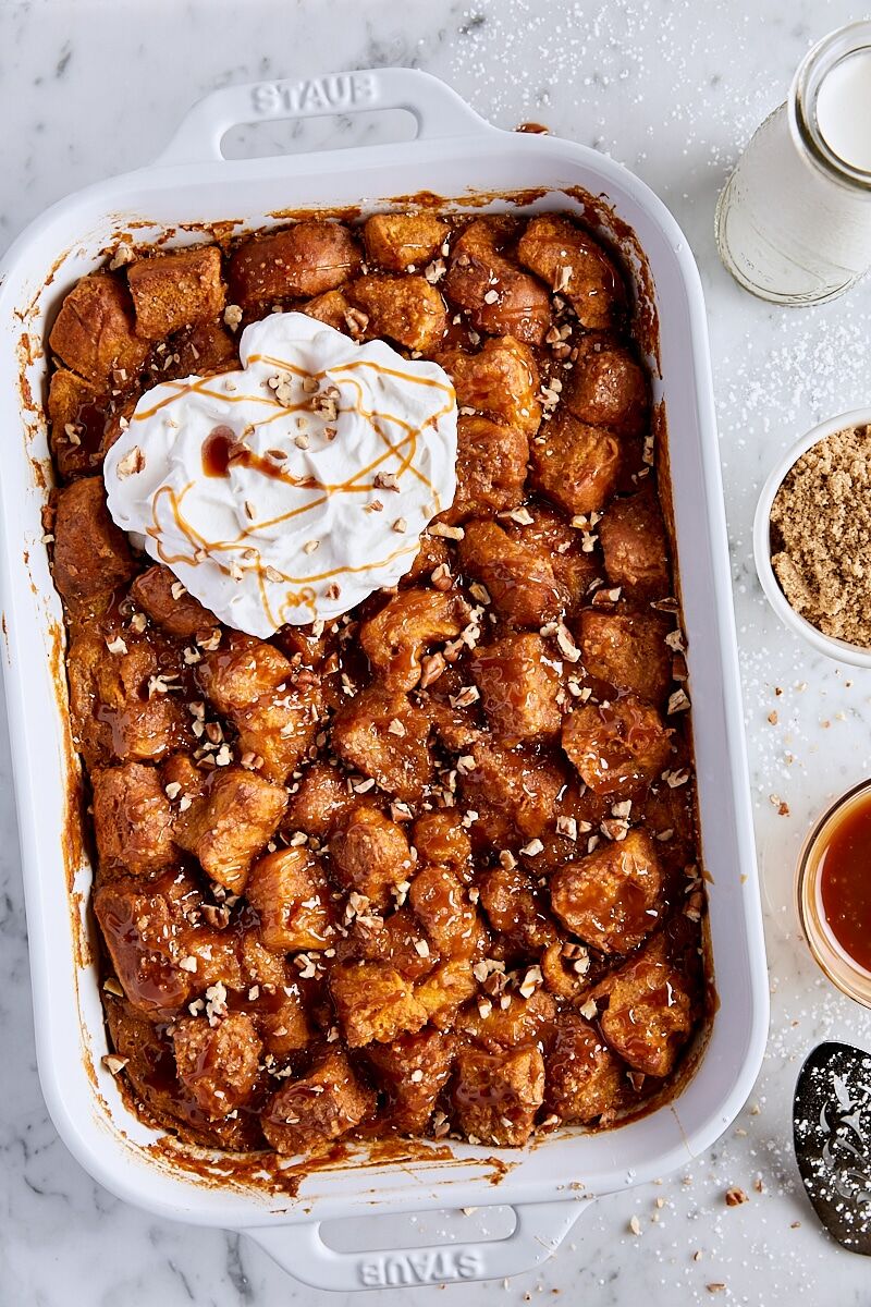 Pumpkin Bread Pudding