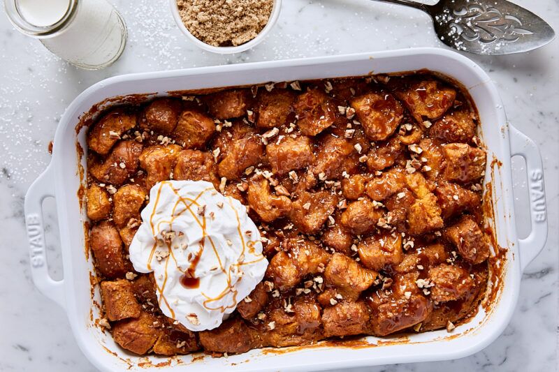 Pumpkin Bread Pudding