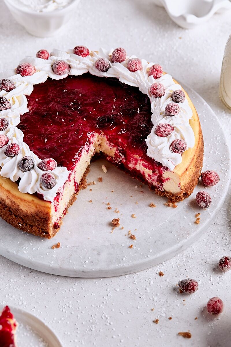 Cranberry Cheesecake
