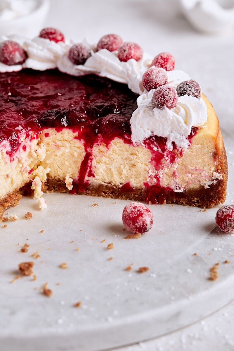 Cranberry Cheesecake