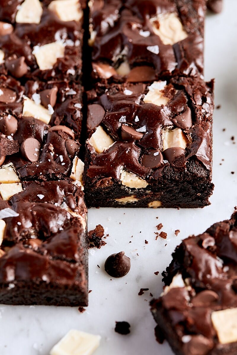 Triple Chocolate Brownies