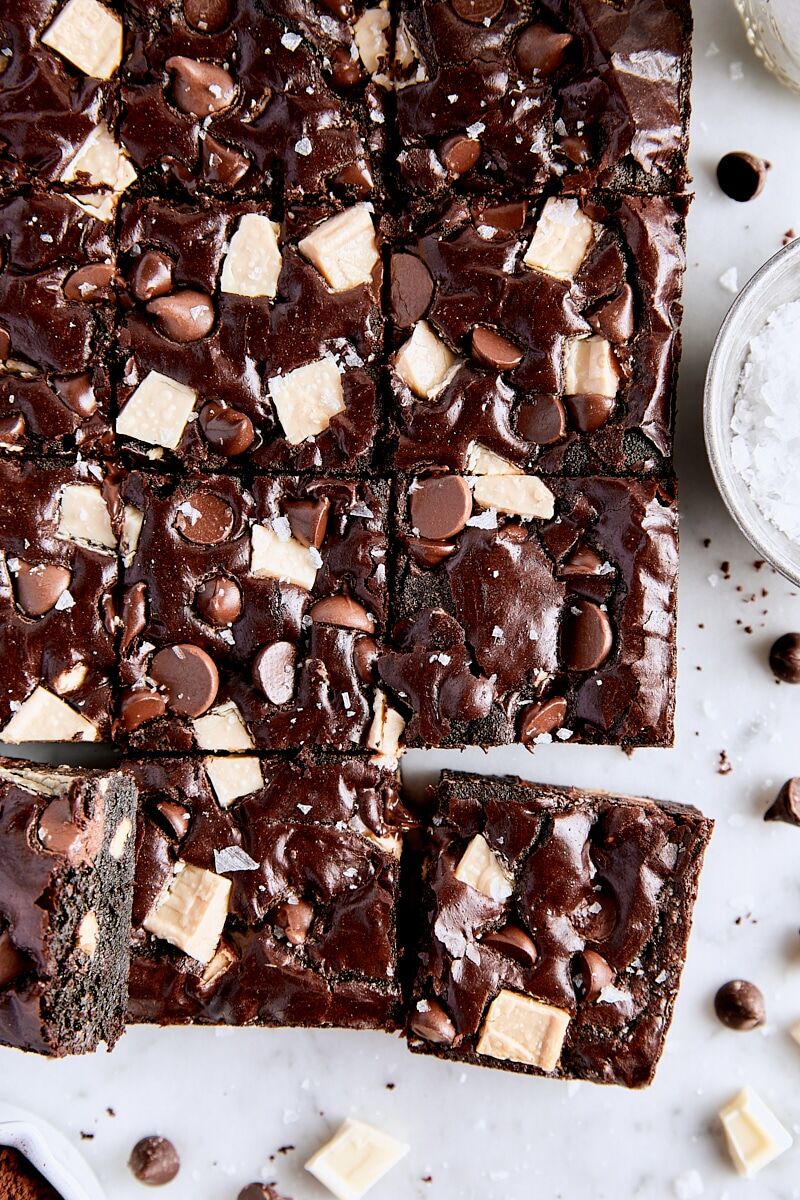 Triple Chocolate Brownies