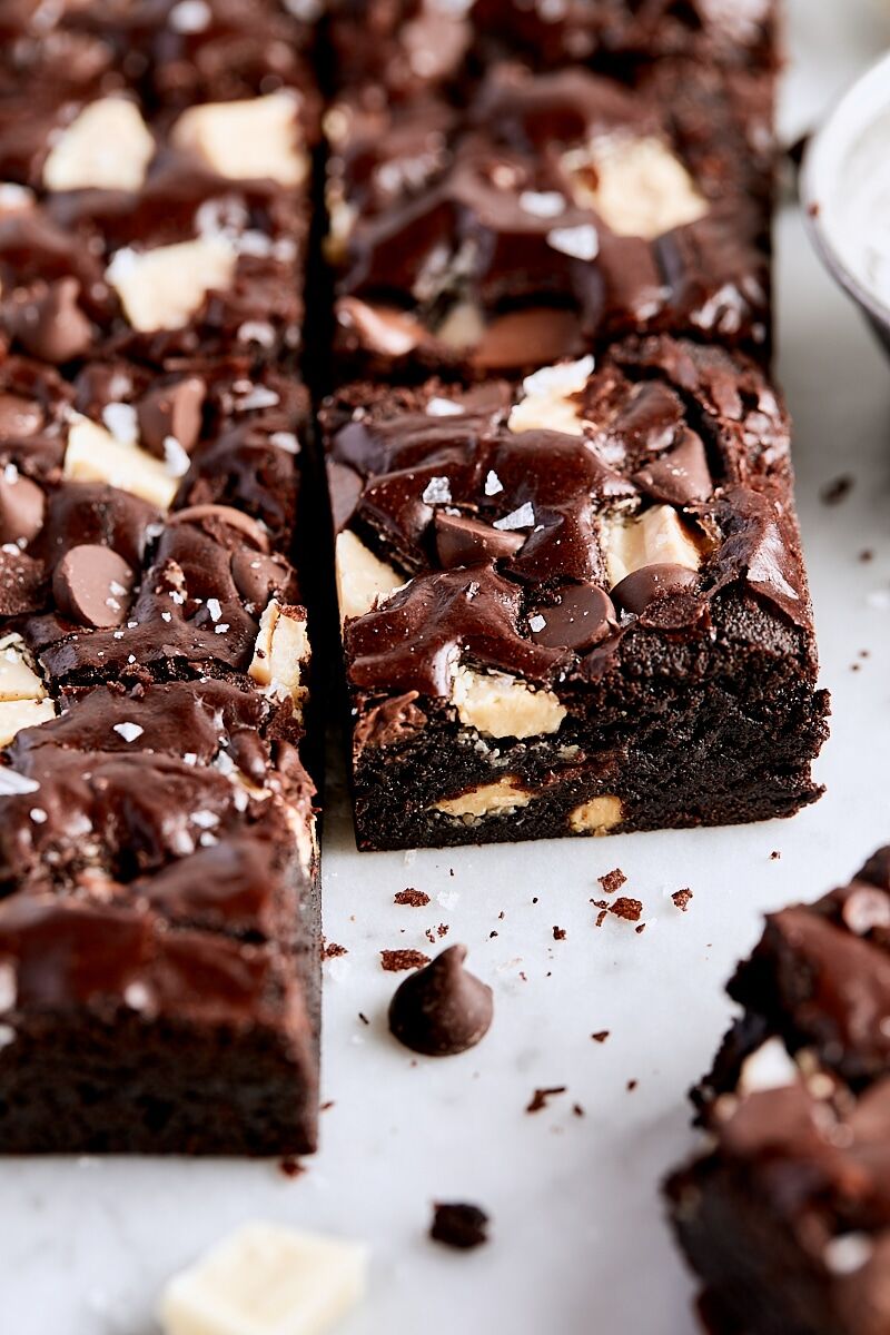 Triple Chocolate Brownies
