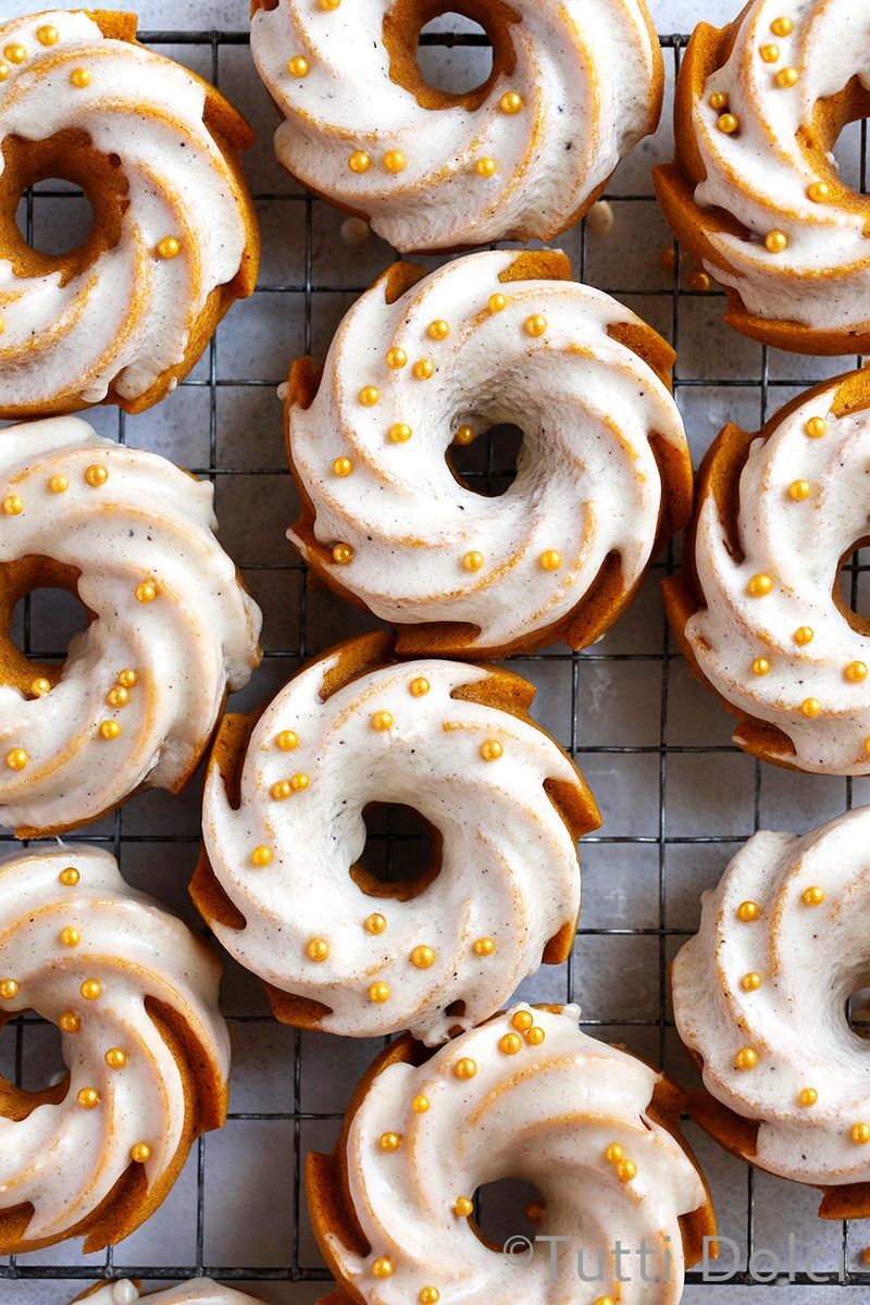 Brown Butter Pumpkin Spice Cakes