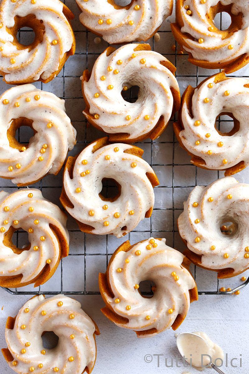 Brown Butter Pumpkin Spice Cakes