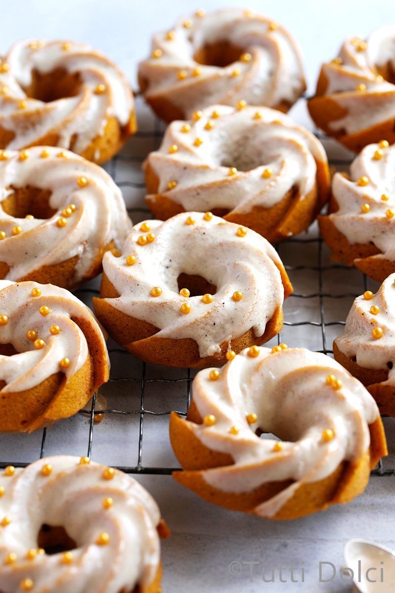 Brown Butter Pumpkin Spice Cakes