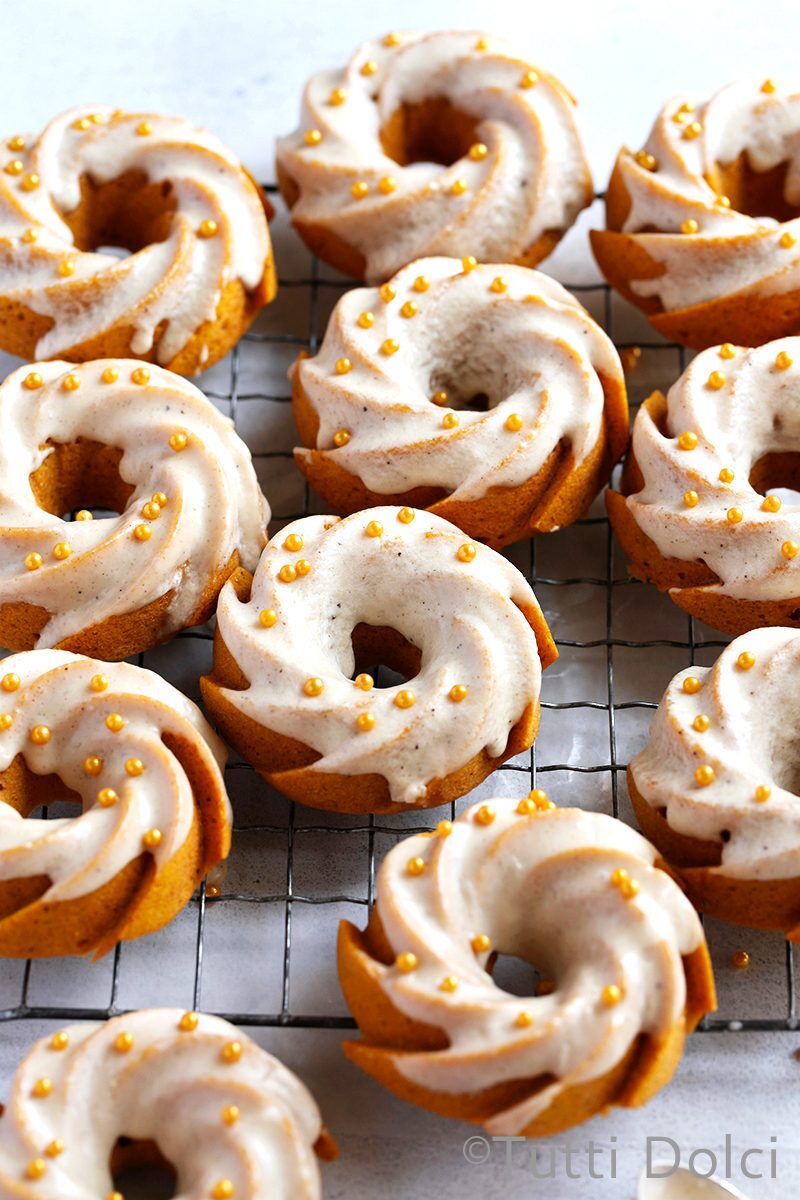 Brown Butter Pumpkin Spice Cakes