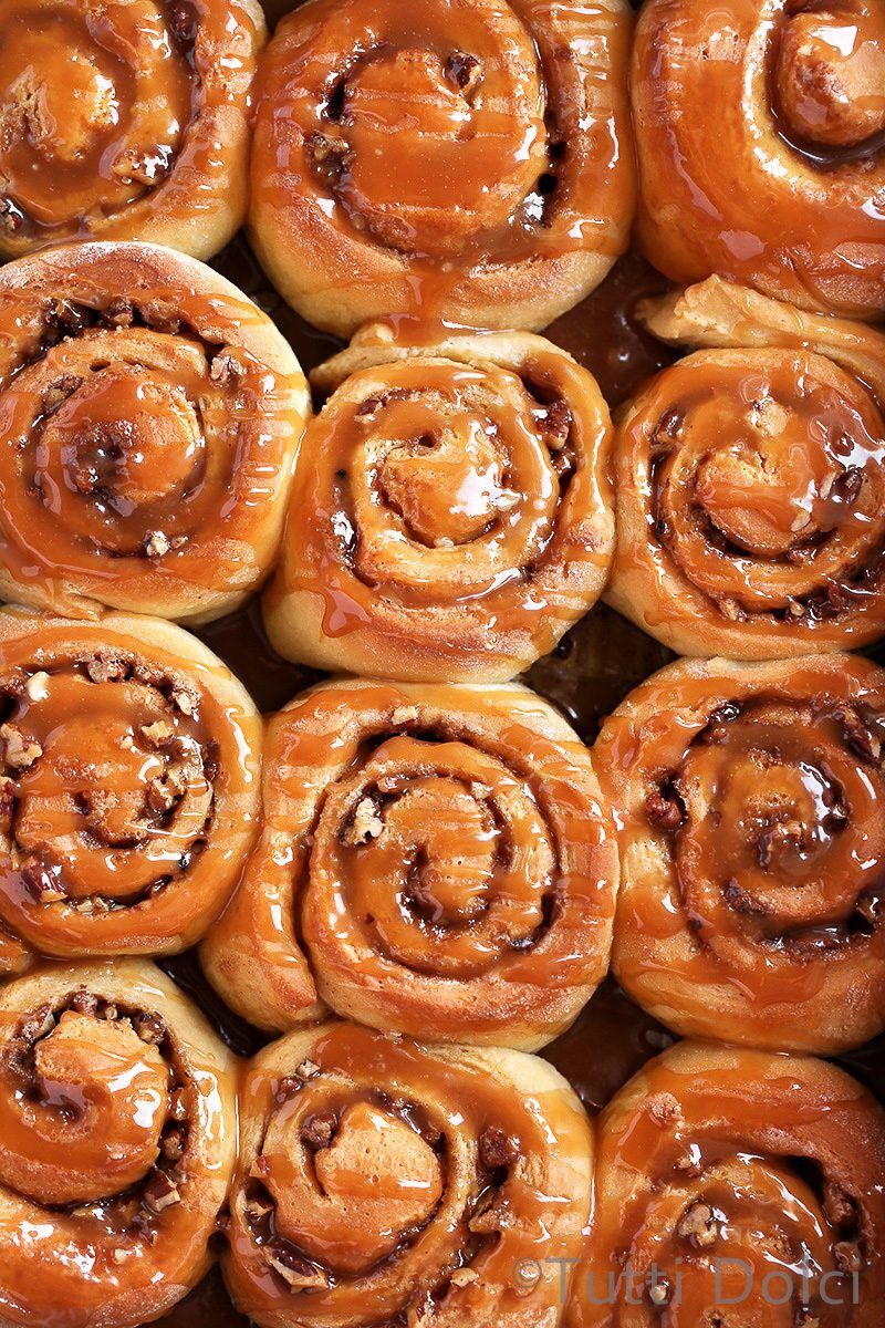 Caramel Pecan Cinnamon Rolls