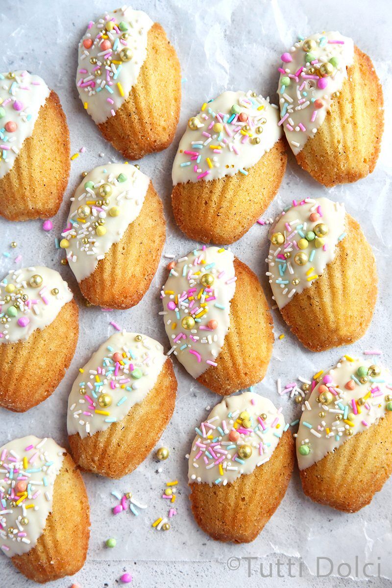 Earl Grey Madeleines