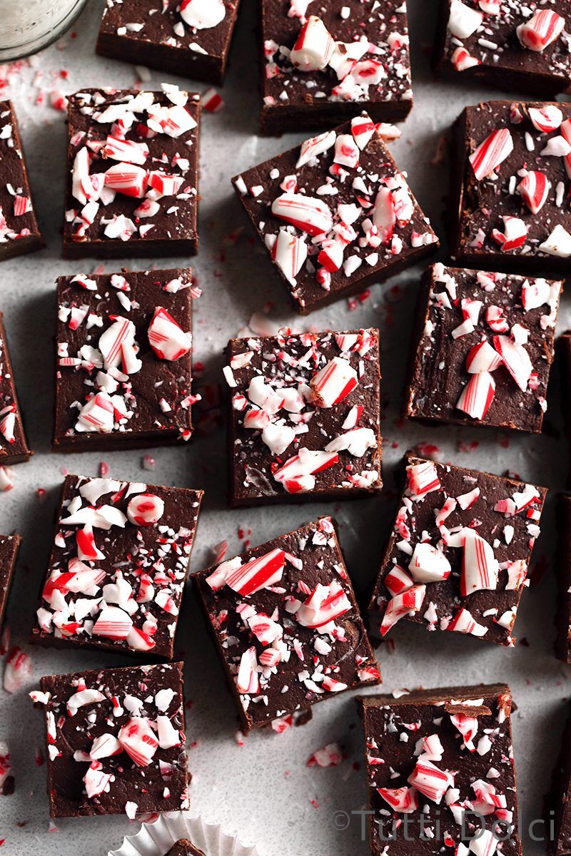 Peppermint Mocha Fudge