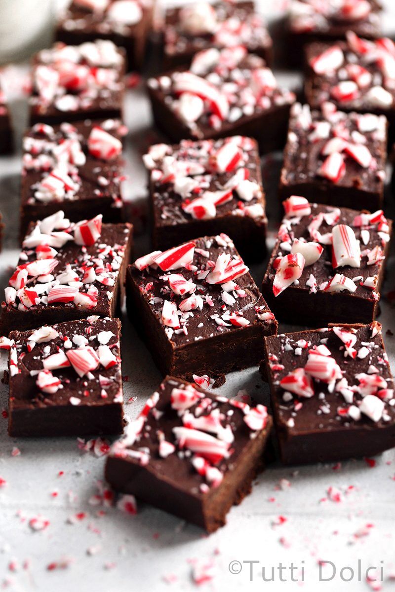 Peppermint Mocha Fudge