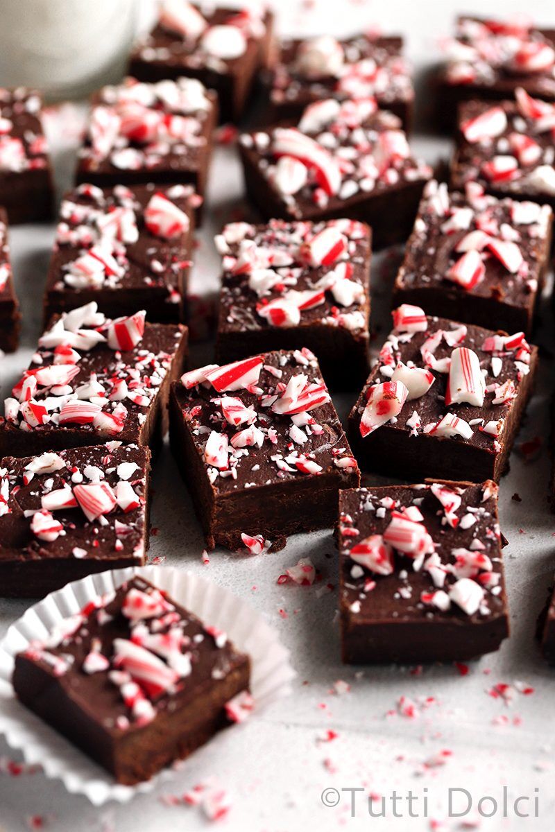 Peppermint Mocha Fudge