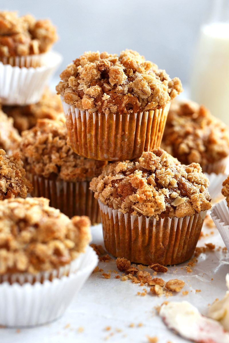 Pumpkin Spice Crumb Muffins