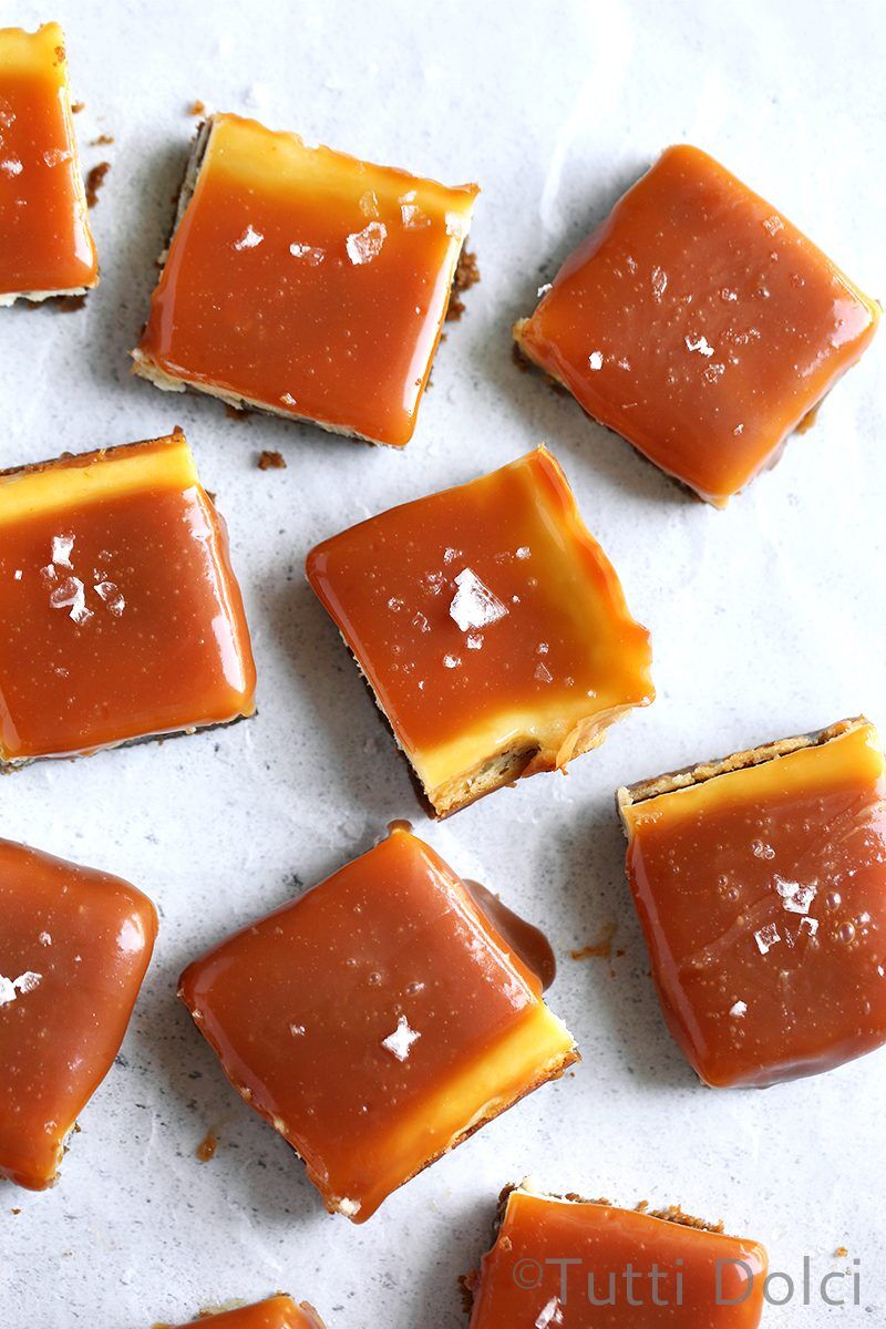 Salted Caramel Cheesecake Bars