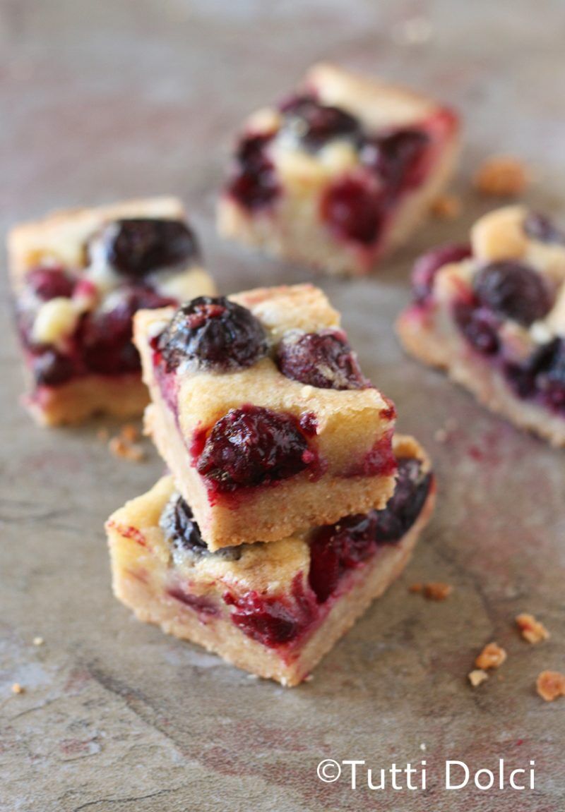 Brown Butter Cherry Bars
