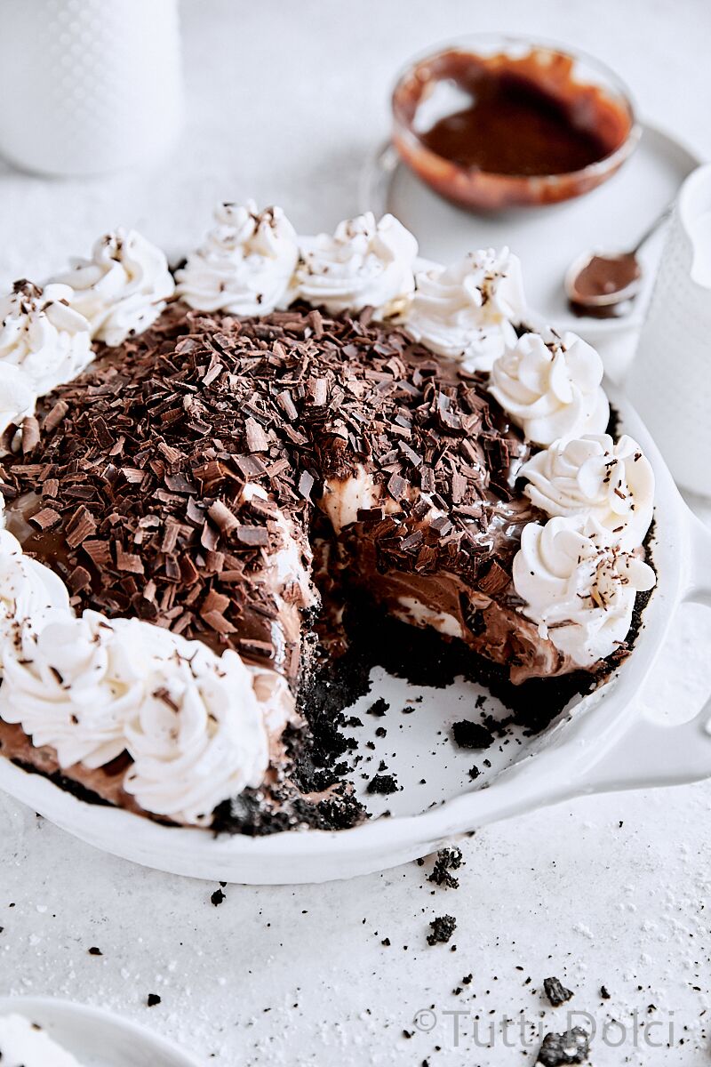 Chocolate Espresso Ice Cream Pie