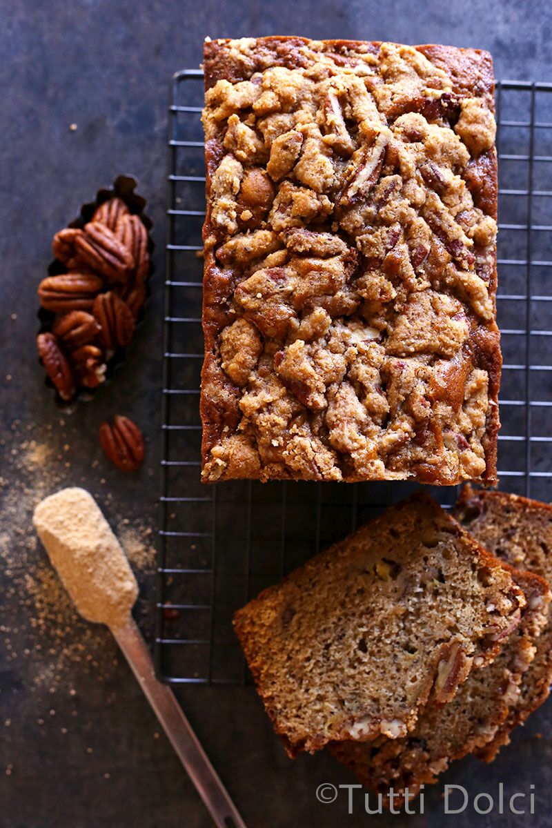 Maple Pecan Banana Bread | Tutti Dolci