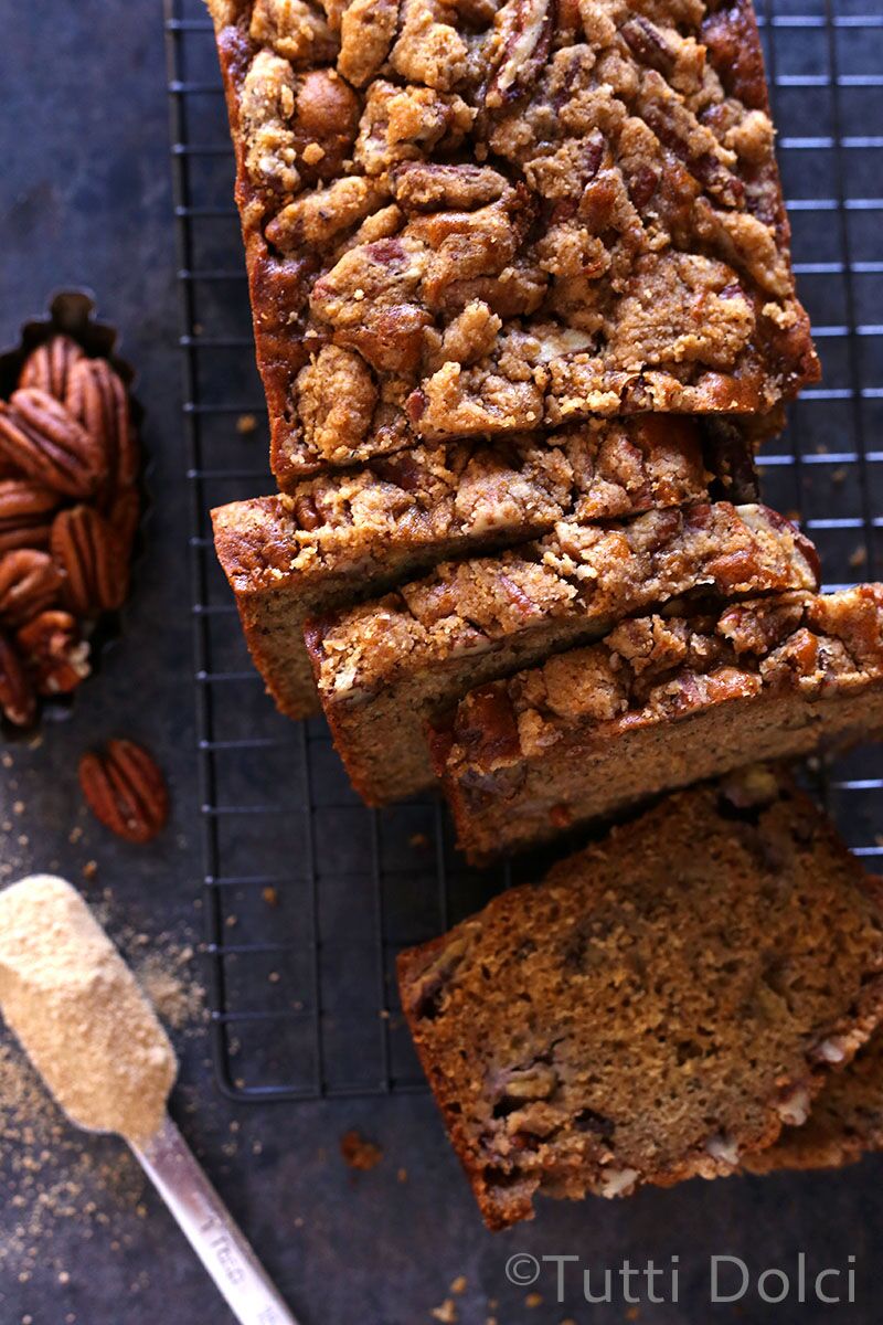 Maple Pecan Banana Bread | Tutti Dolci