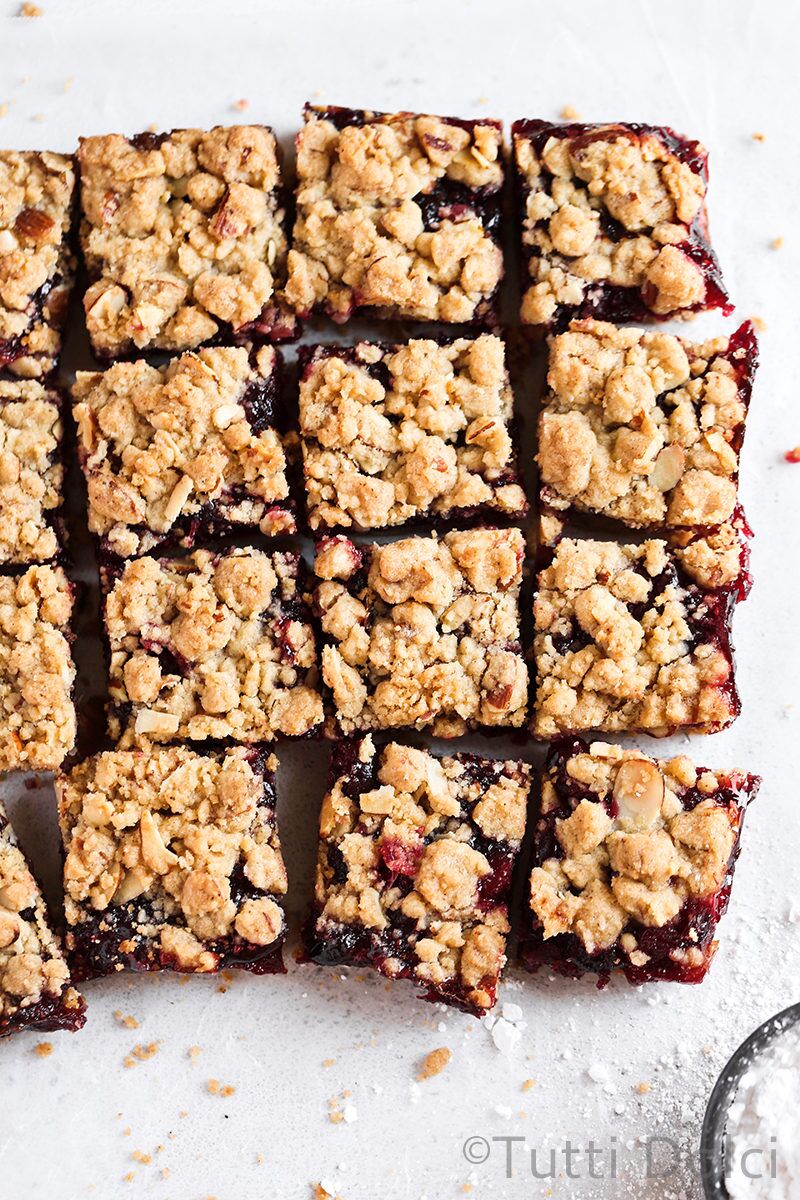 Cranberry Crumb Bars