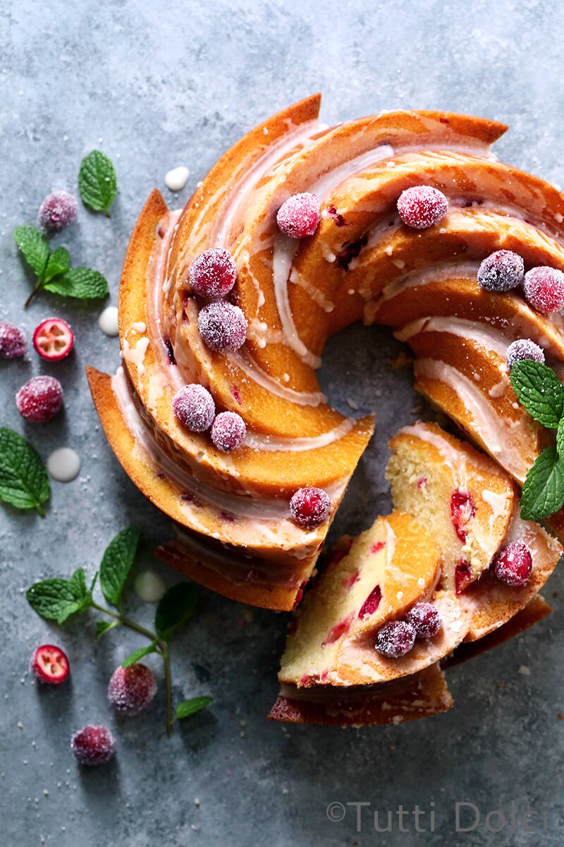 Cranberry Orange Bundt Cake