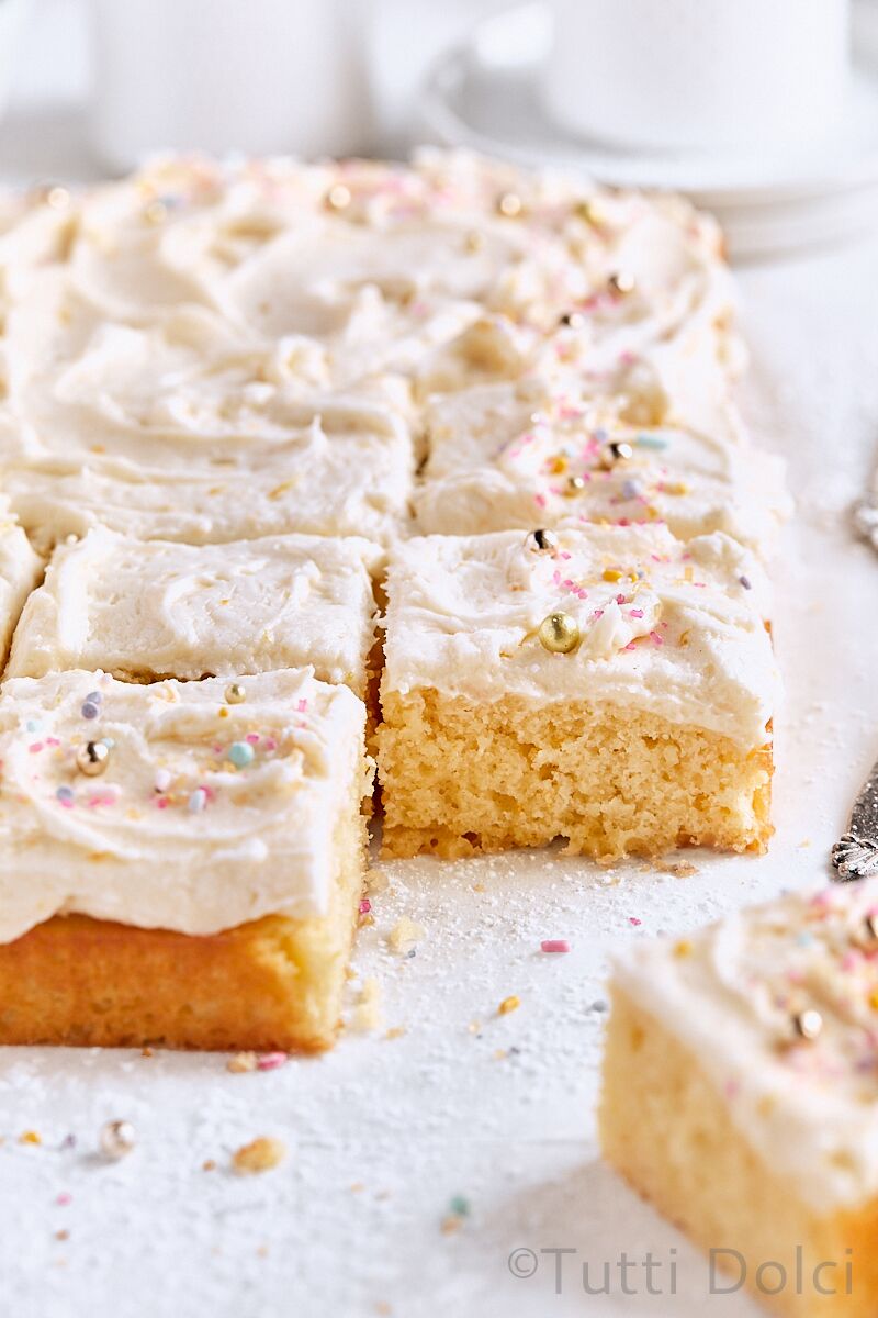 Meyer Lemon Sheet Cake