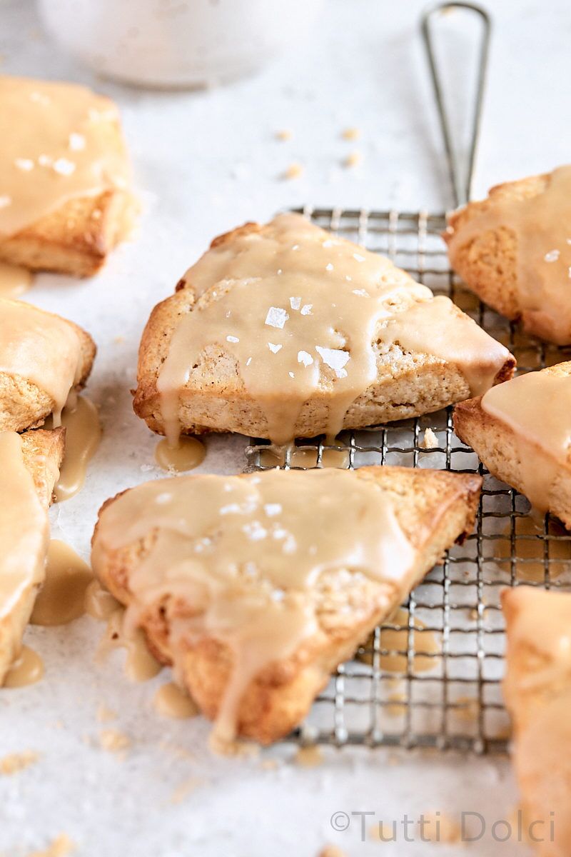 Maple Cream Scones