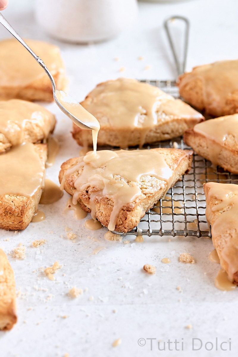 Maple Cream Scones