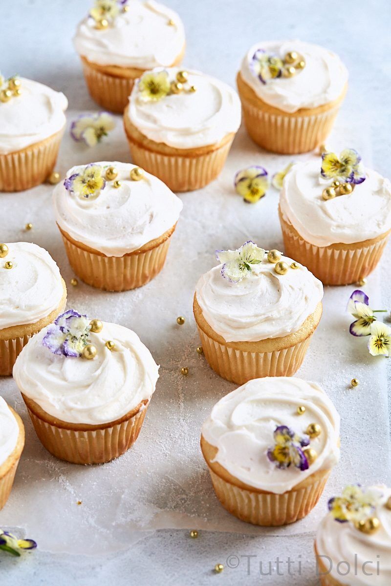 Elderflower Cupcakes