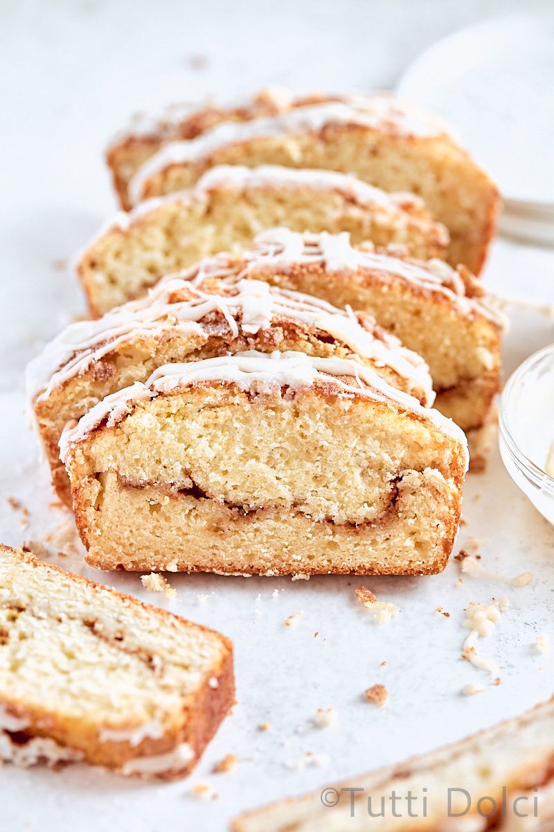 Cinnamon Swirl Loaf Cake