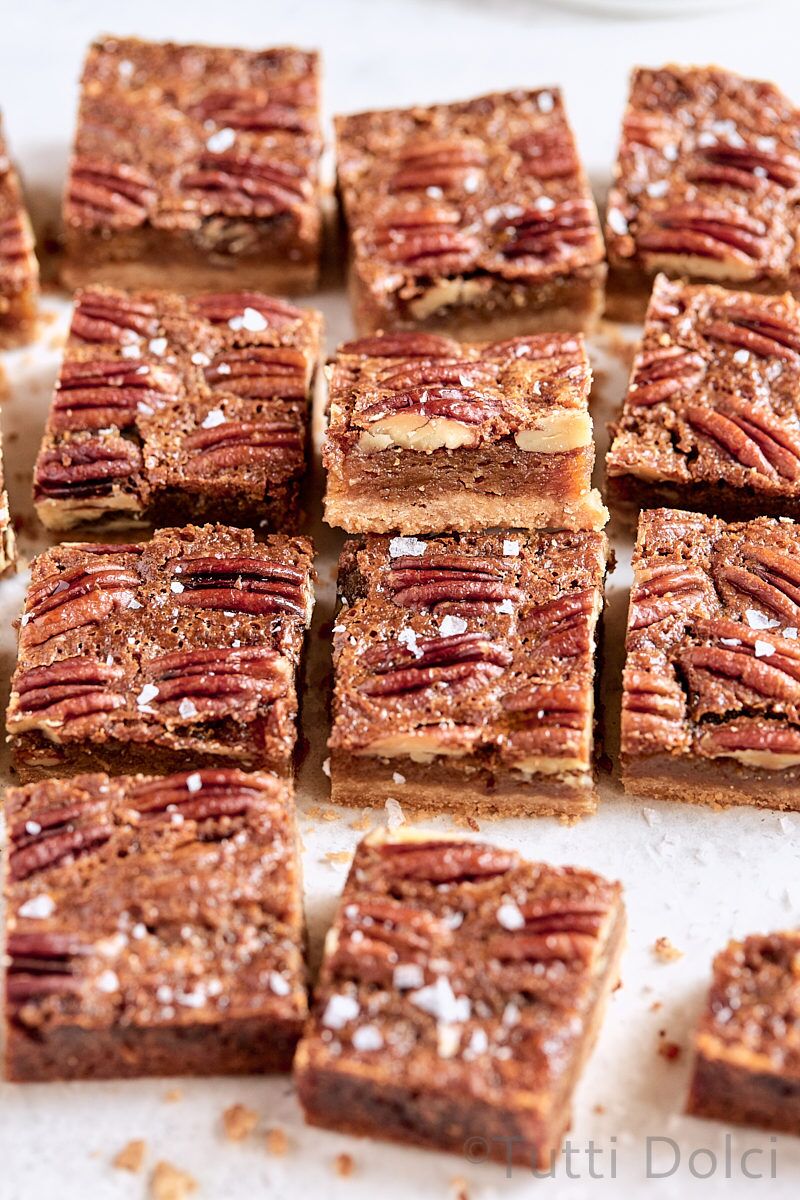Maple Pecan Pie Bars
