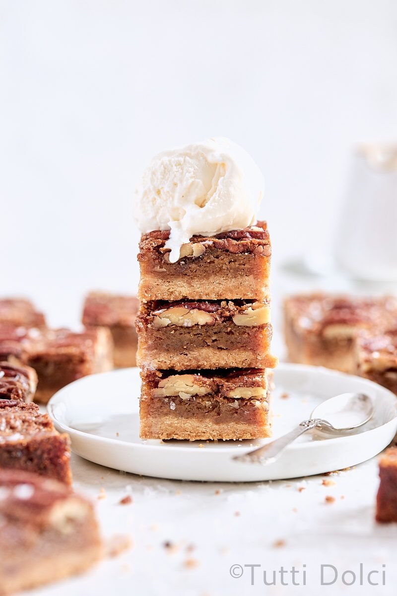 Maple Pecan Pie Bars