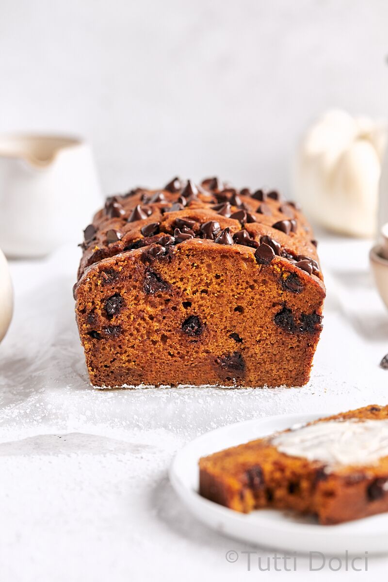 Pumpkin Chocolate Chip Bread