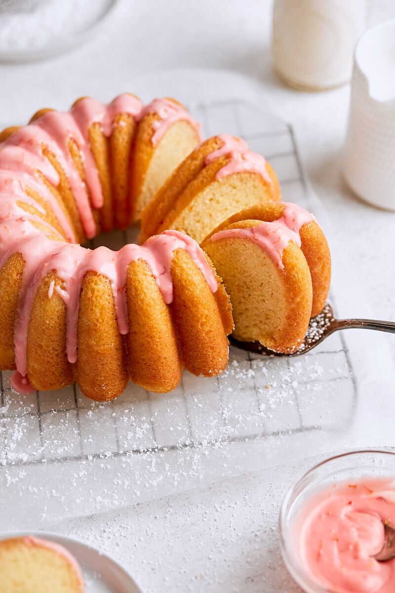 Blood Orange Bundt Cake