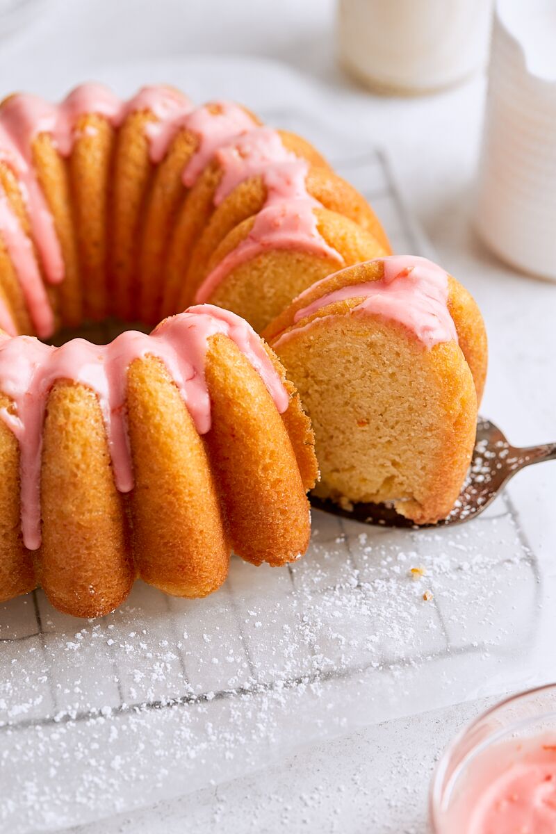 Blood Orange Bundt Cake