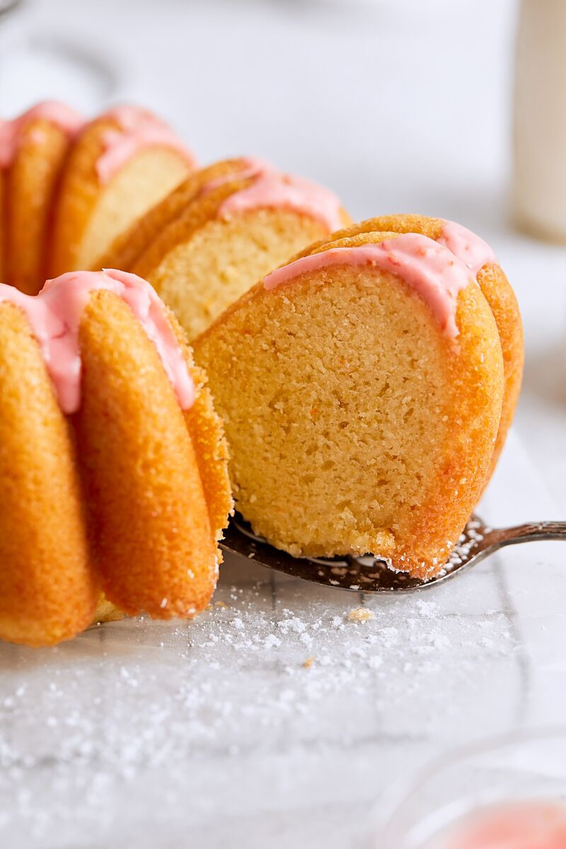 Blood Orange Bundt Cake