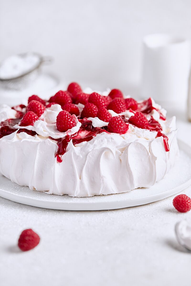 Classic Raspberry Pavlova