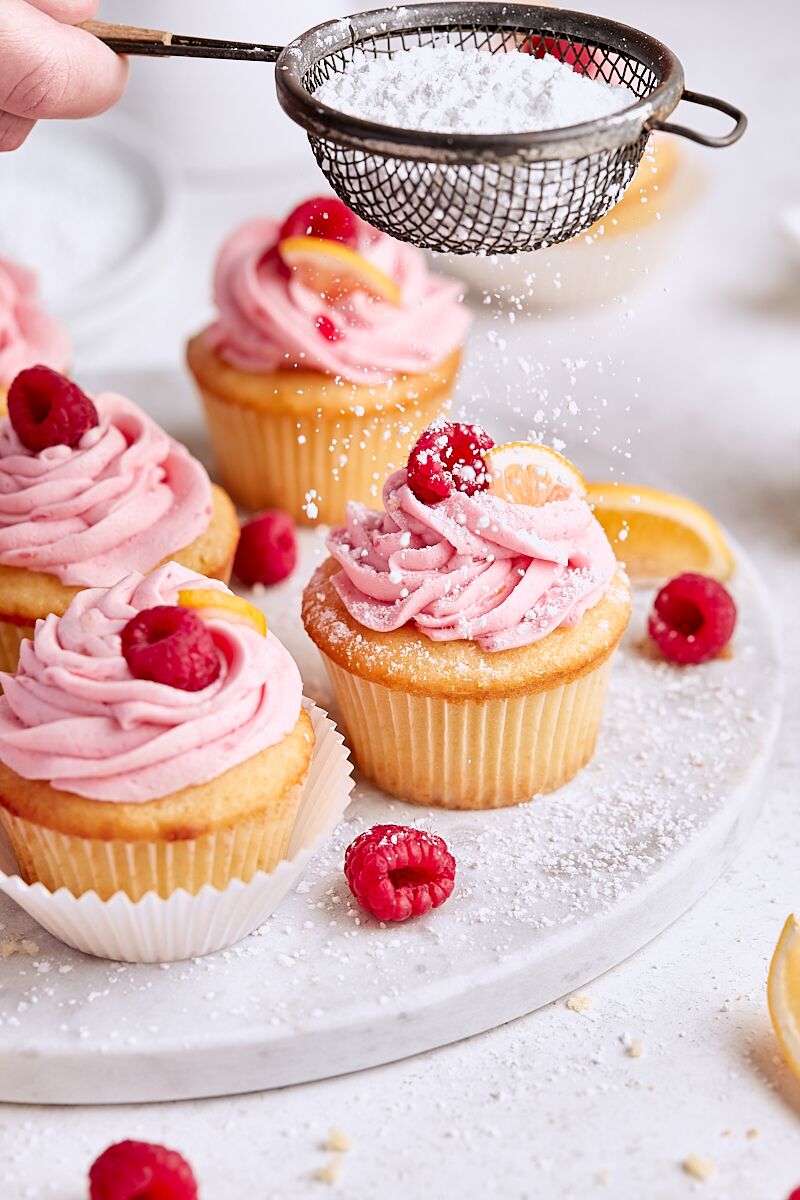 Raspberry Lemon Cupcakes