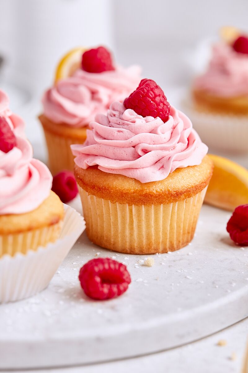 Raspberry Lemon Cupcakes
