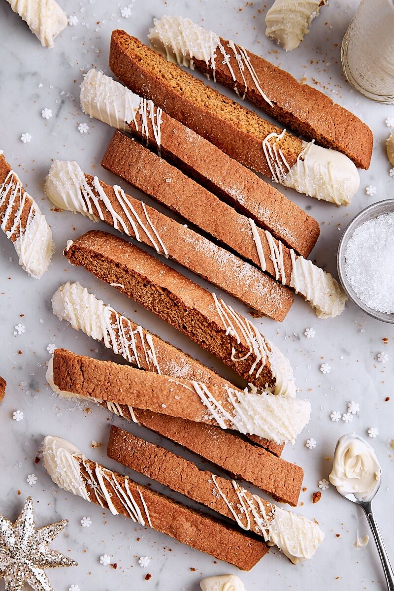 Gingerbread Biscotti