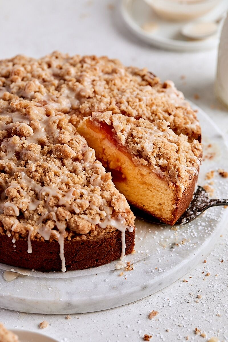Peach Crumb Cake